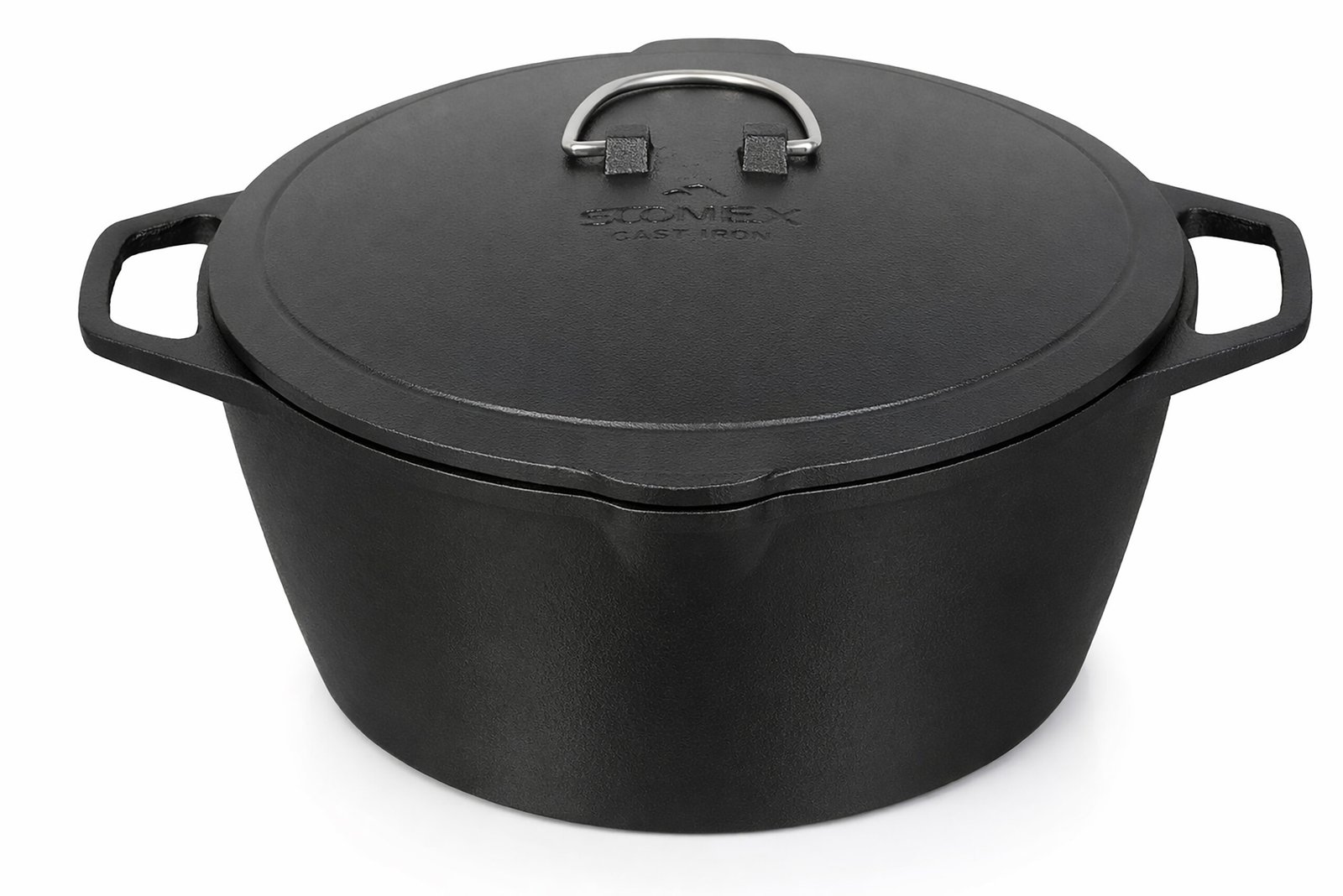 DSC_9162 Pre Seasoned Cast Iron Dutch Pot with Lid - Image 1
