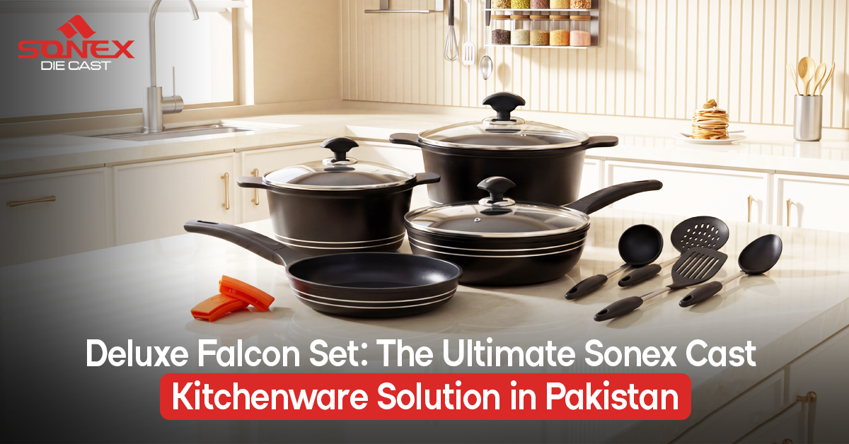 Deluxe Falcon Set The Ultimate Sonex Cast Kitchenware Solution in Pakistan