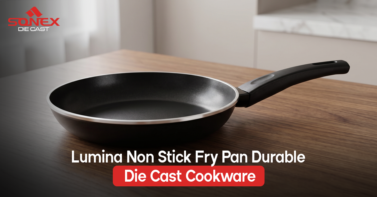 Lumina Non Stick Fry Pan Durable Die Cast Cookware